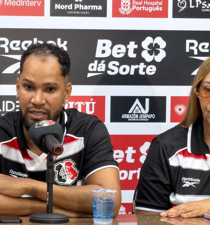 Agora como jogador, Everaldo é apresentado no Santa Cruz e afirma: “Não vim para apenas jogar, vim para fazer história”