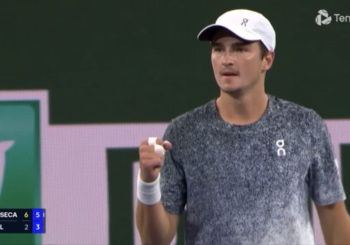 Implacável! João Fonseca vence Tommy Paul e enfrentará Jannik Sinner nas oitavas de Indian Wells