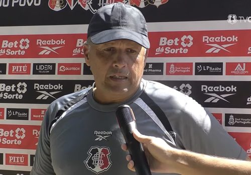 Claudinei aposta em evolução do Santa Cruz diante do Guarani:“Identificamos os erros”