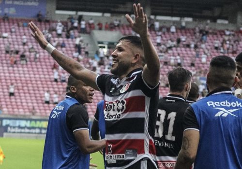 Santa Cruz vence o Volta Redonda na Arena e entra provisoriamente no G-8 da Série C